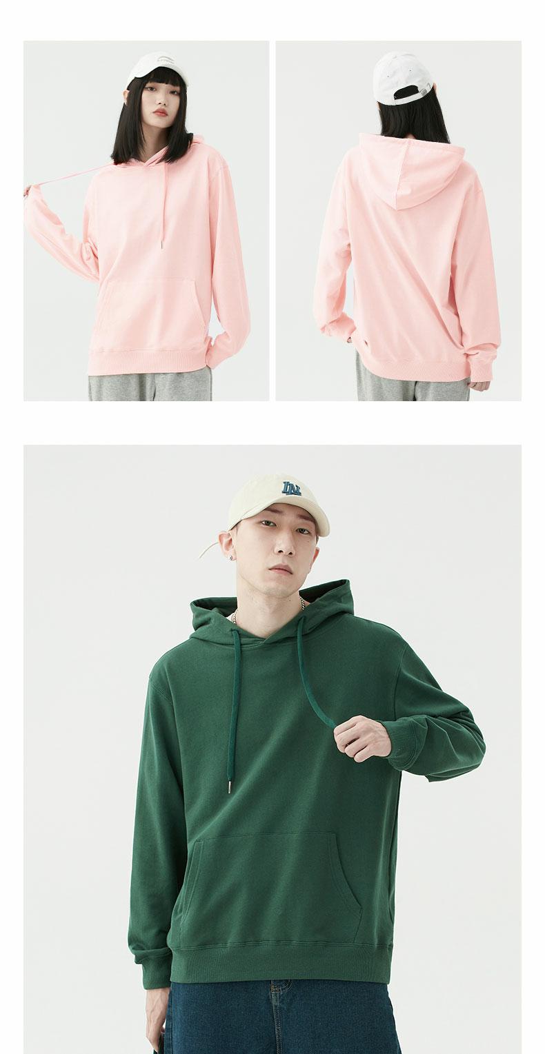 Custom Hooded Sweatshirt with Your Image Cotton Loose Couple jacket Customised LOGO Pattern