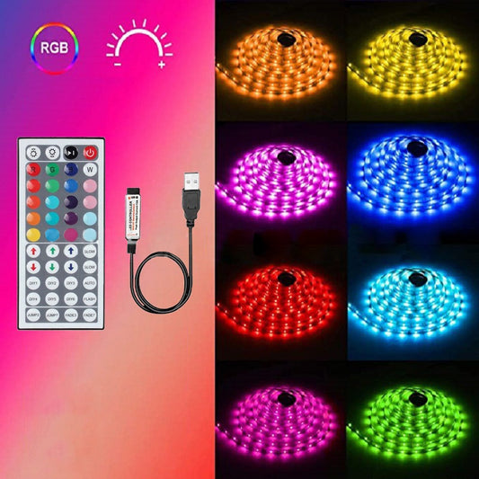 50ft Led Lights Strip for Bedroom RGB Led Strip Lights Music Sync Color Changing