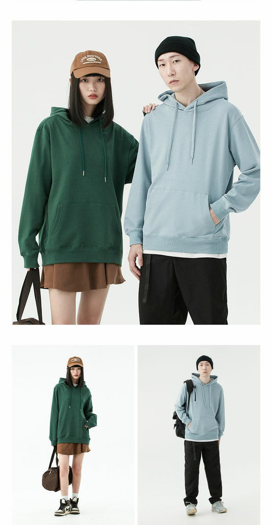 Custom Hooded Sweatshirt with Your Image Cotton Loose Couple jacket Customised LOGO Pattern