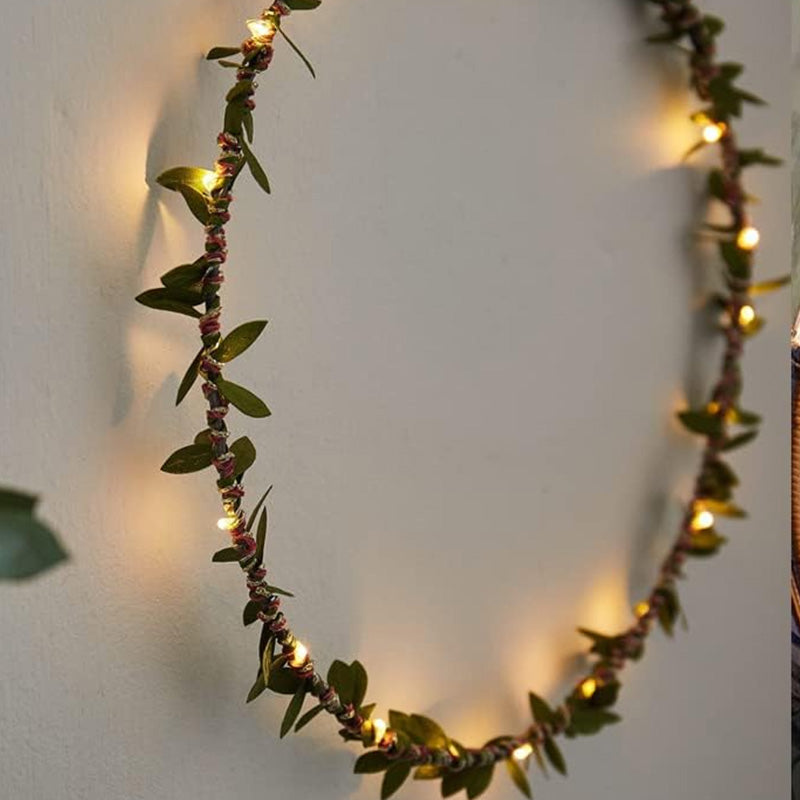 10M Fairy Lights with Artificial Vines 100LEDS USB Powered Indoor Outdoor